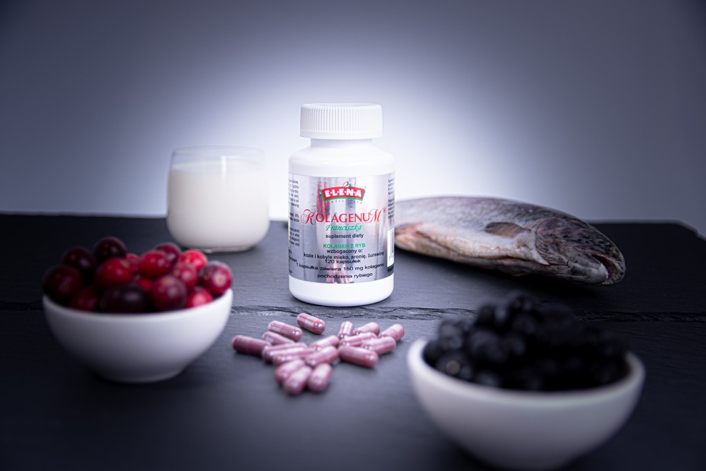 Collagenum - Hydrolyzed collagen from fish 120 capsules