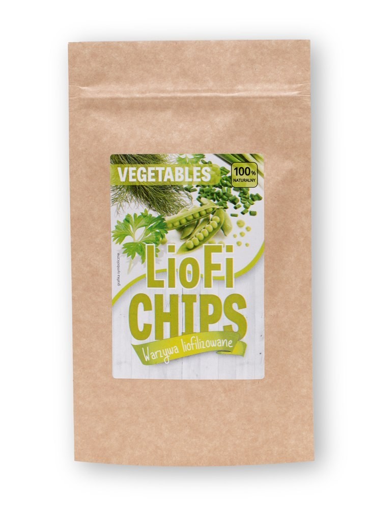 Freeze-dried green peas