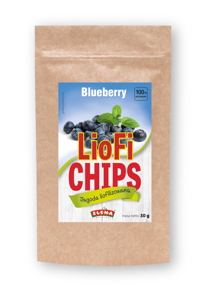 Freeze-dried blueberry