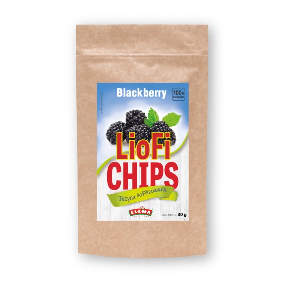 Freeze-dried blackberry