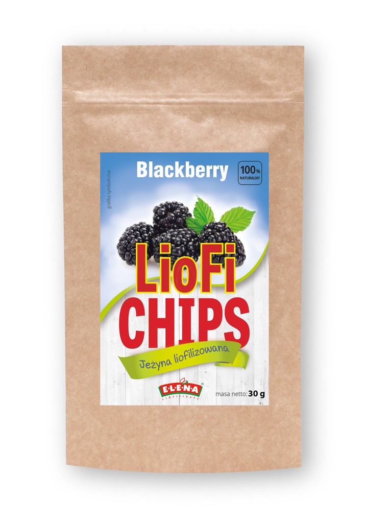Freeze-dried blackberry