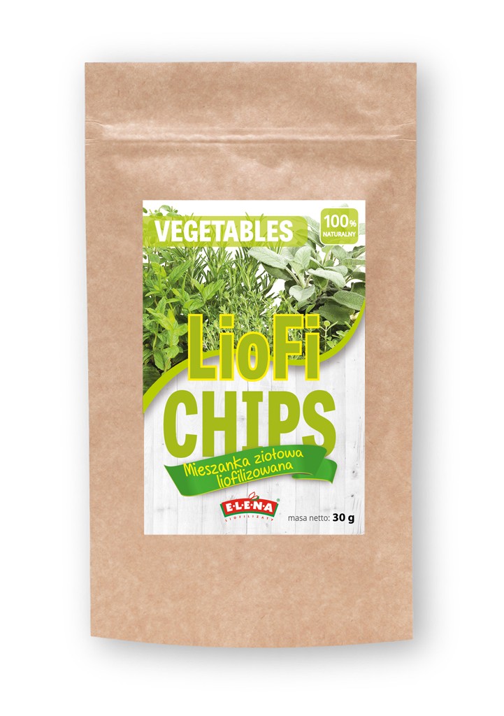 LIOFICHIPS | Liofilizowana mieszanka ziołowa