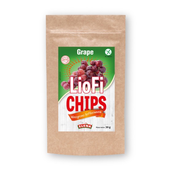 Freeze-dried red grape