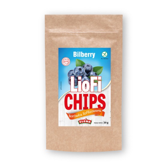 Freeze-dried blueberry