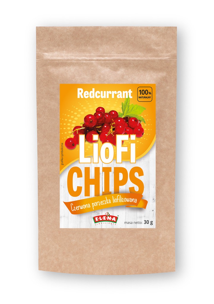 Freeze-dried red currant