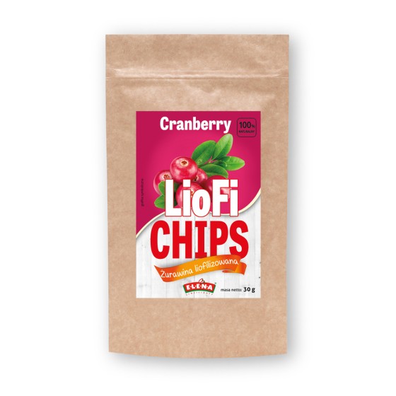 Freeze-dried cranberries