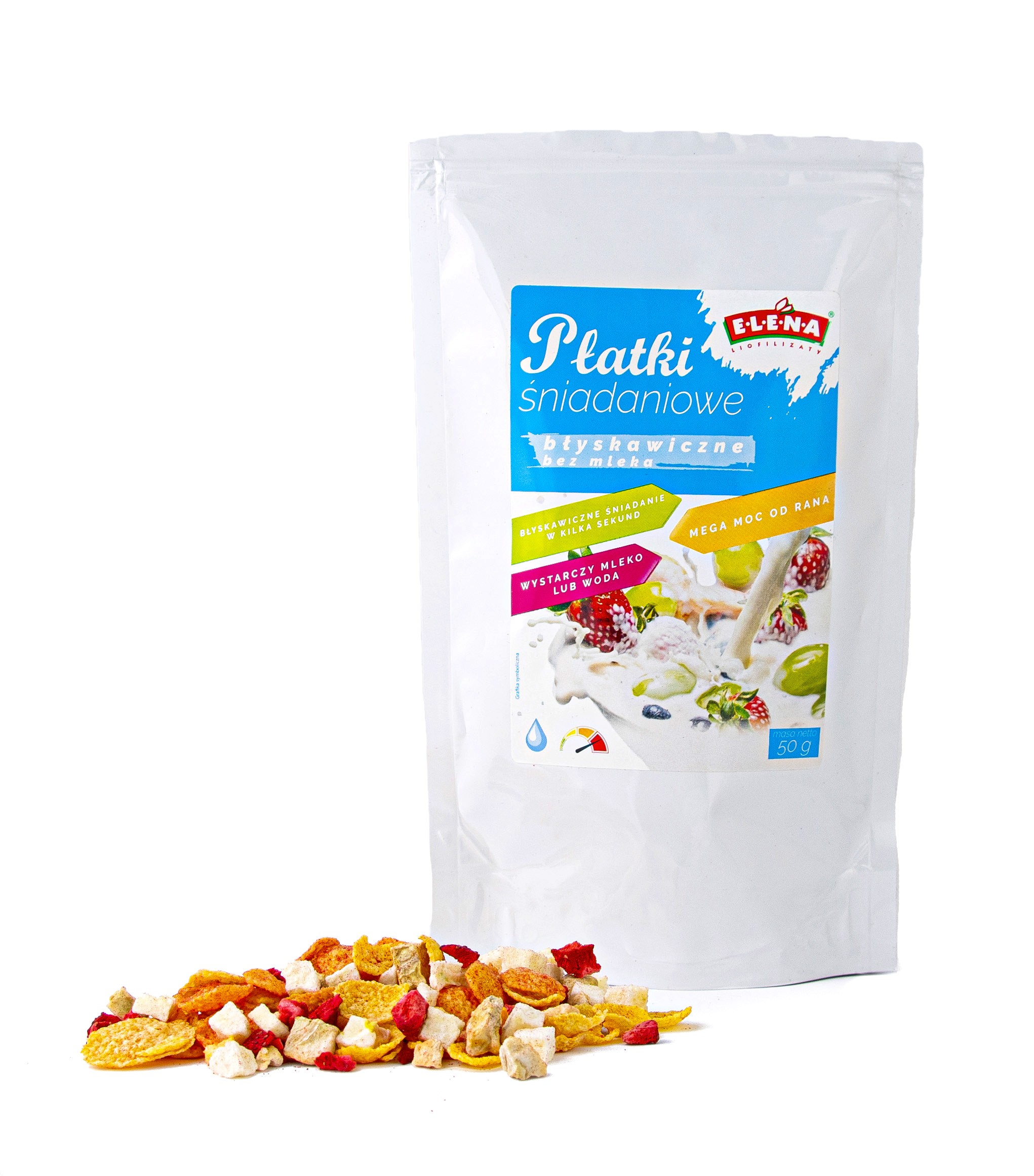 Płatki śniadaniowe (bez mleka) - błyskawiczne