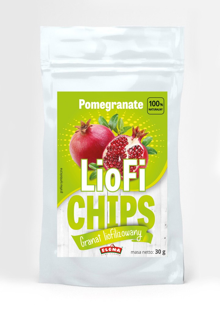 Lyophilized pomegranate