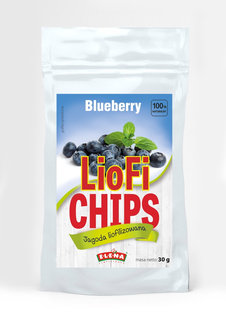 Freeze-dried blueberry