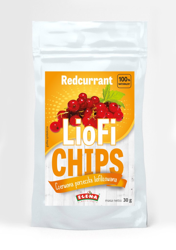 Freeze-dried red currant