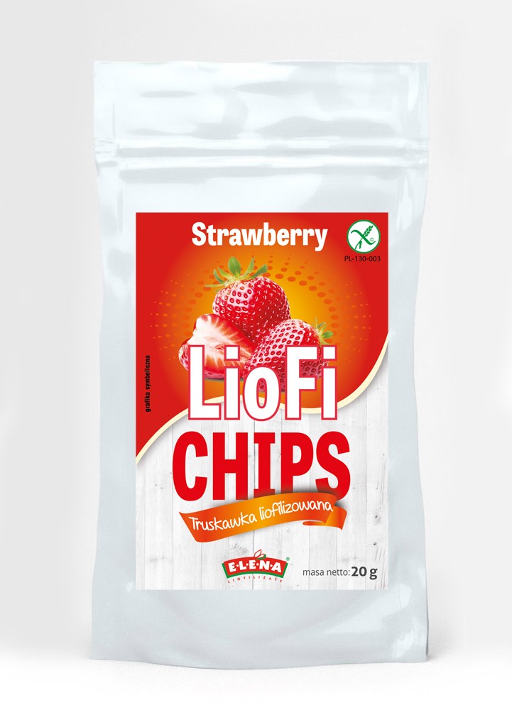 LIOFICHIPS | Liofilizowana truskawka