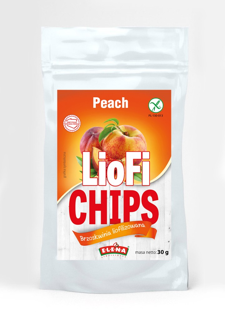 LIOFICHIPS | Liofilizowana brzoskwinia