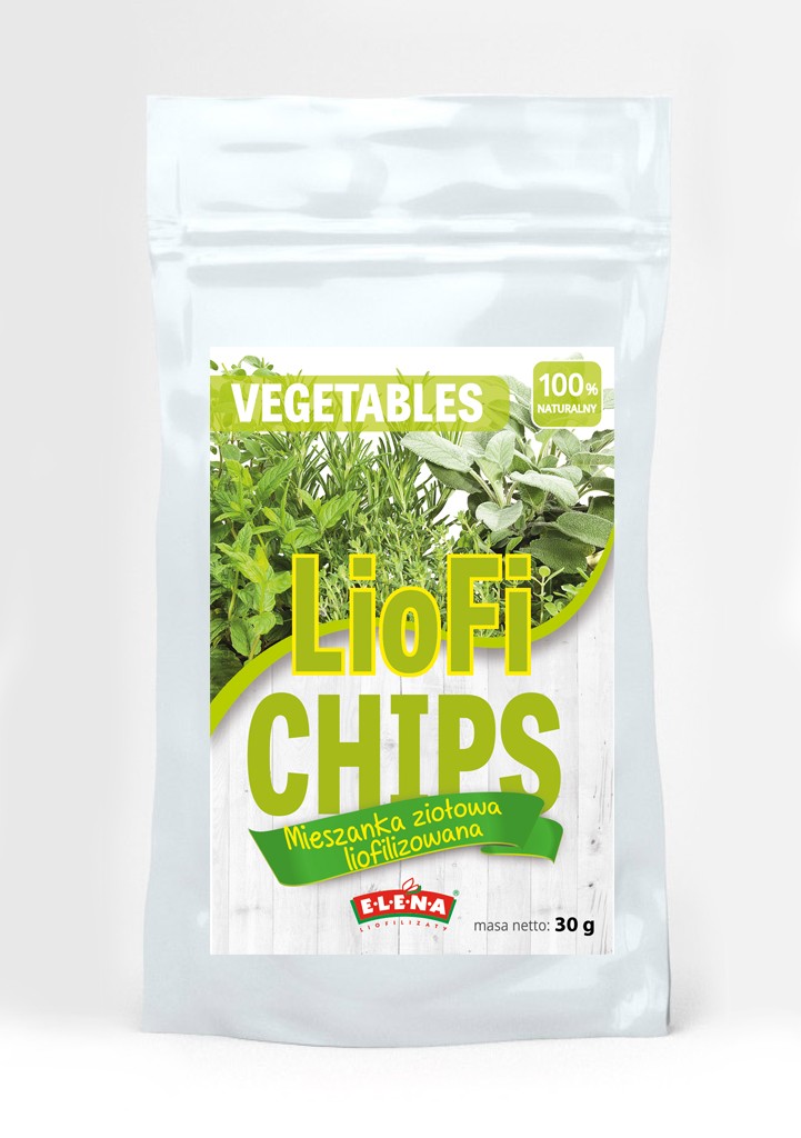 LIOFICHIPS | Liofilizowana mieszanka ziołowa