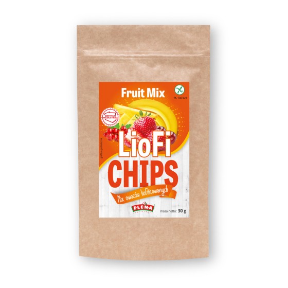 Freeze-dried fruit mix