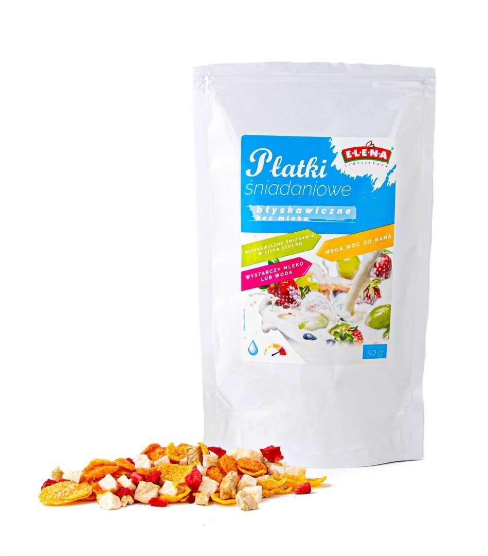 Płatki śniadaniowe (bez mleka) - błyskawiczne