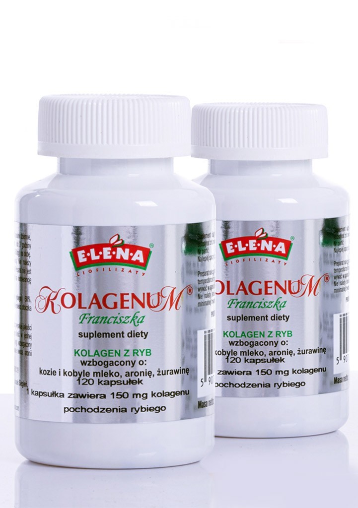 2 x Kolagenum - Hydrolizowany kolagen z ryb 120 kapsułek