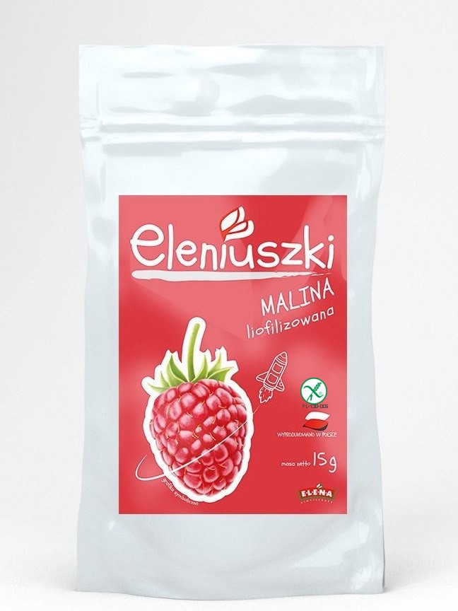 Eleniuszki - malina liofilizowana