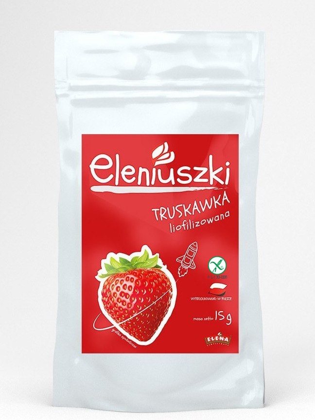 Eleniuszki - truskawka liofilizowana