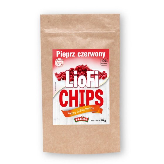 Freeze-dried red pepper