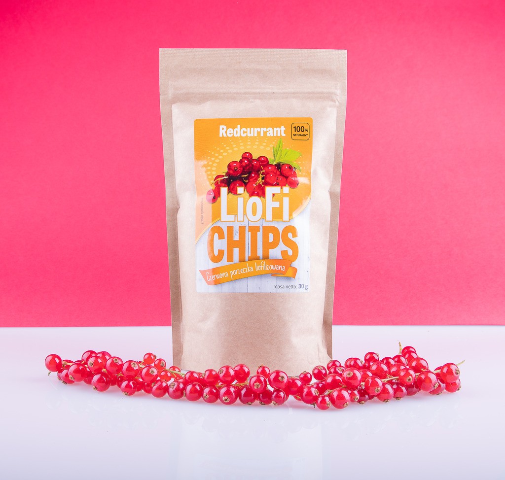 Freeze-dried red currant