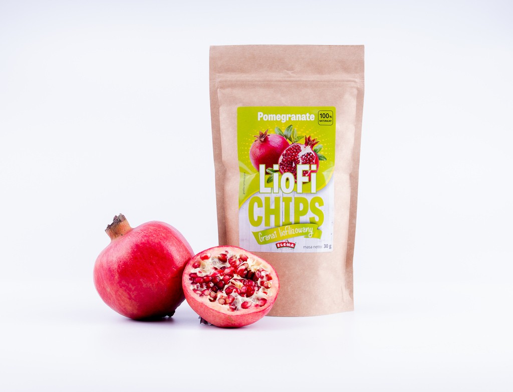 Lyophilized pomegranate