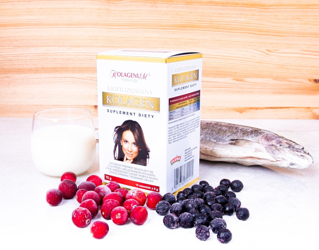 Collagenum - Lyophilized collagen from fish 15 sachets