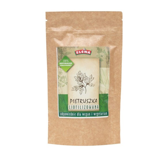 Lyophilized parsley
