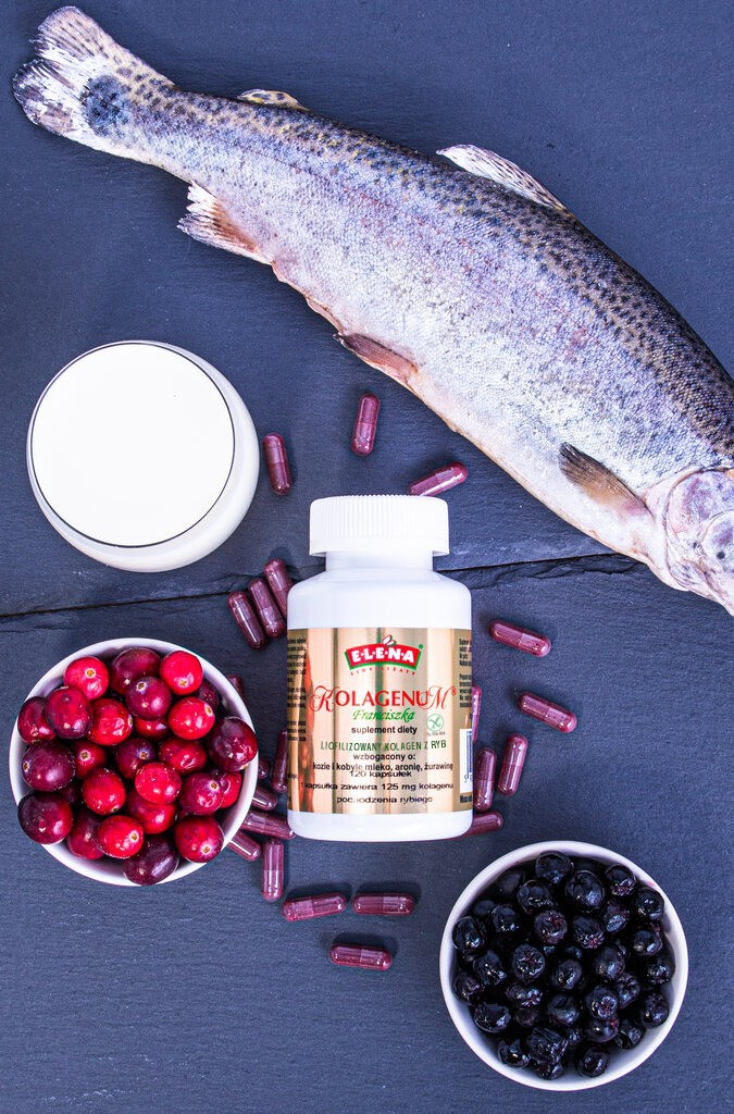 Collagenum – freeze-dried collagen from fish, 120 capsules