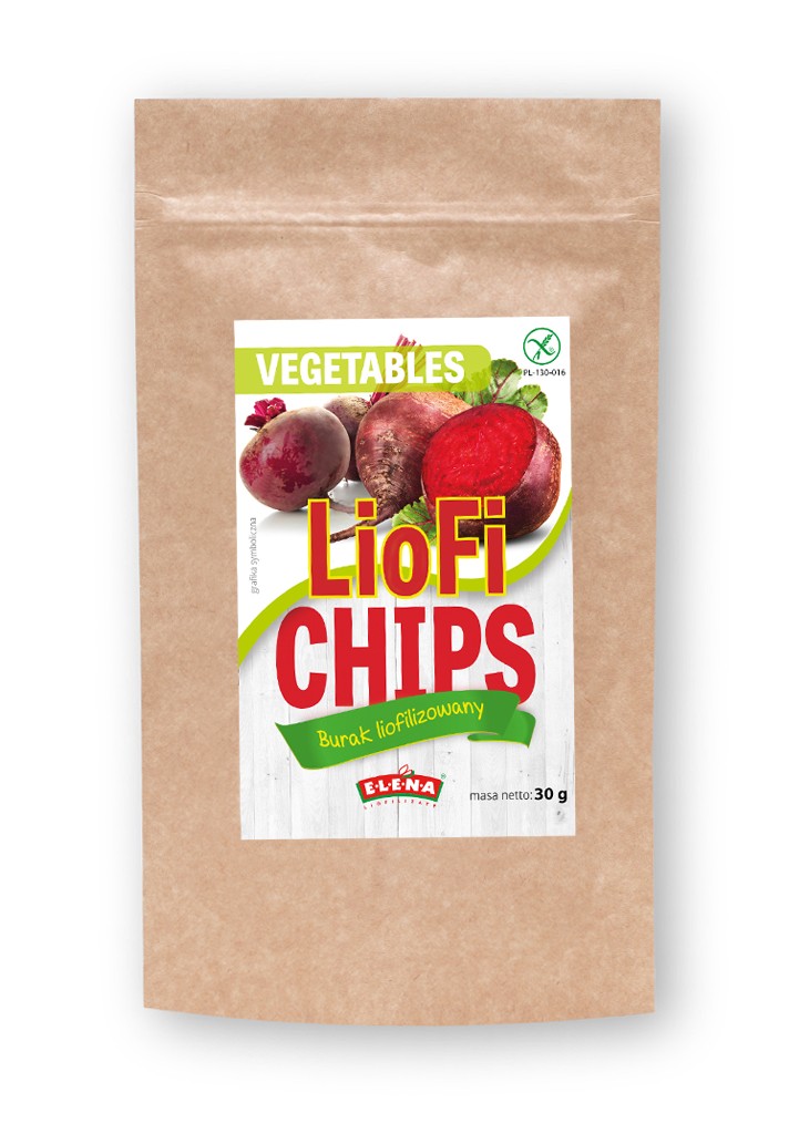 Freeze-dried red beet
