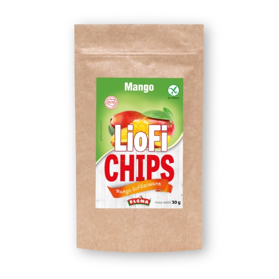 Freeze-dried mangoes