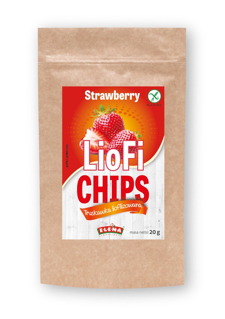 Freeze-dried strawberry