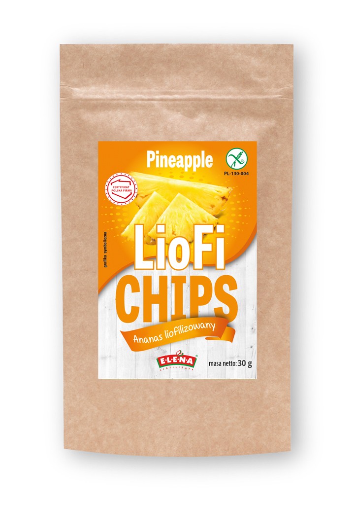 Freeze-dried pineapple