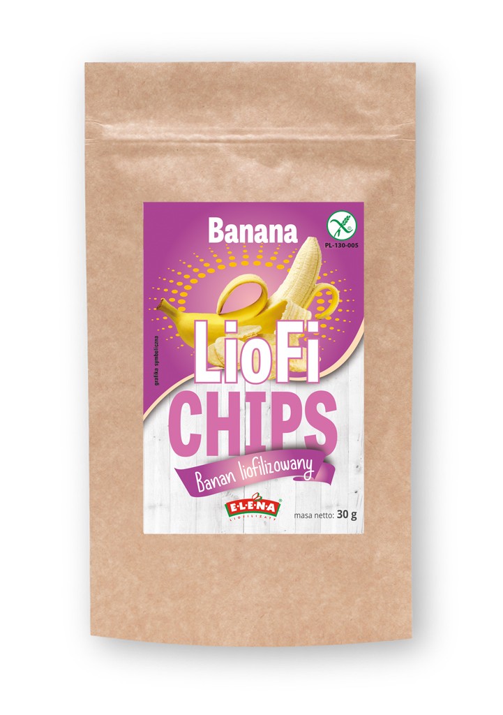 Freeze-dried banana
