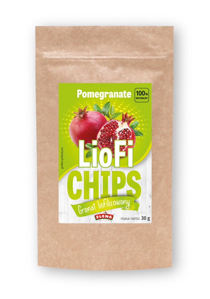 Lyophilized pomegranate