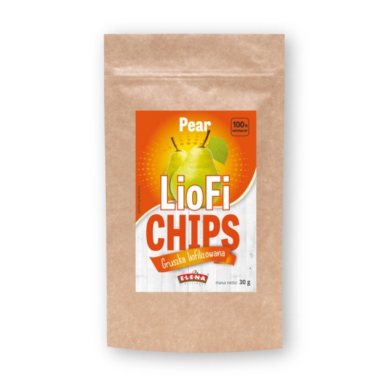 Freeze-dried pear