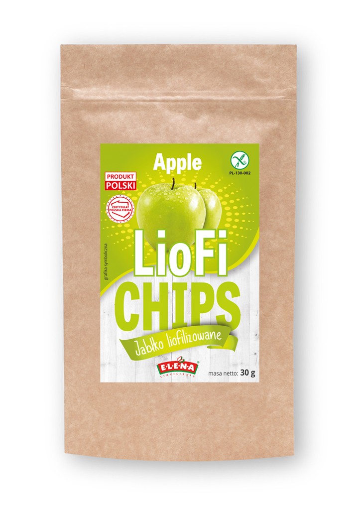 Freeze-dried apple