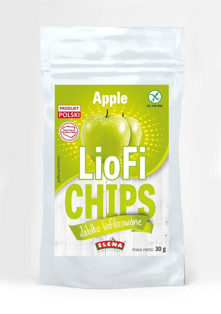 Freeze-dried apple