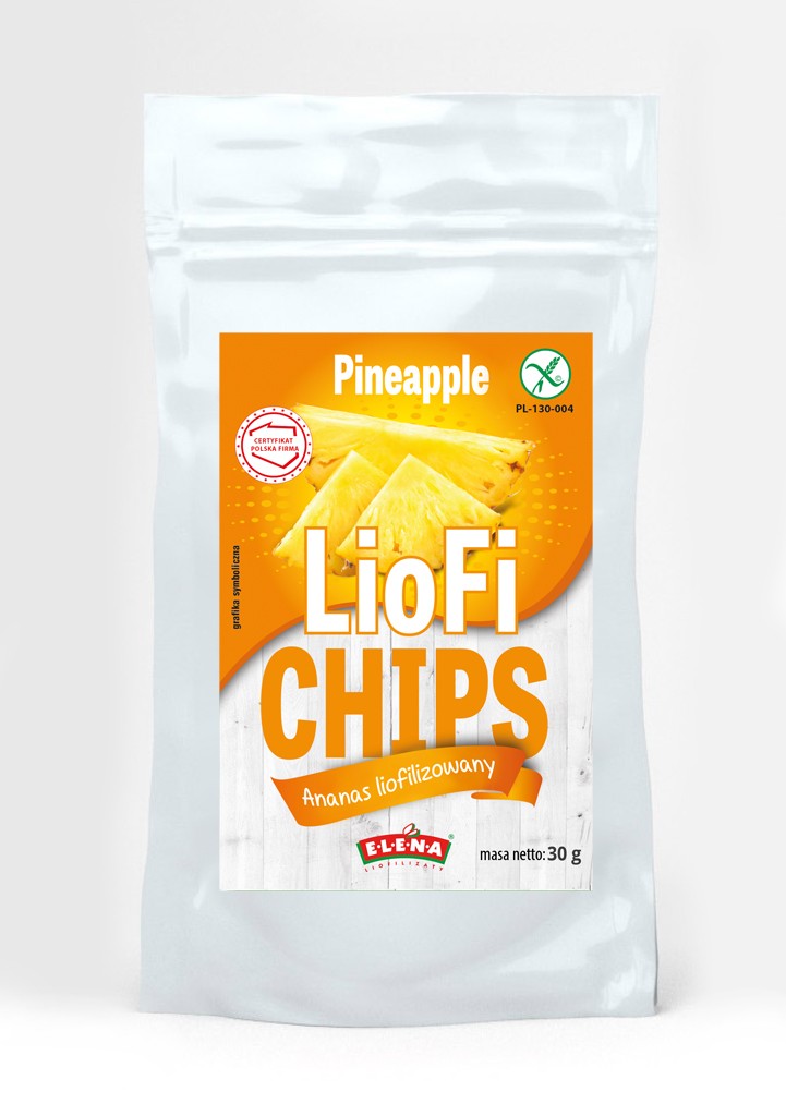 Freeze-dried pineapple
