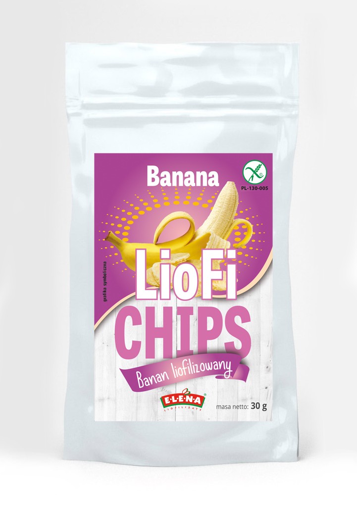 Freeze-dried banana