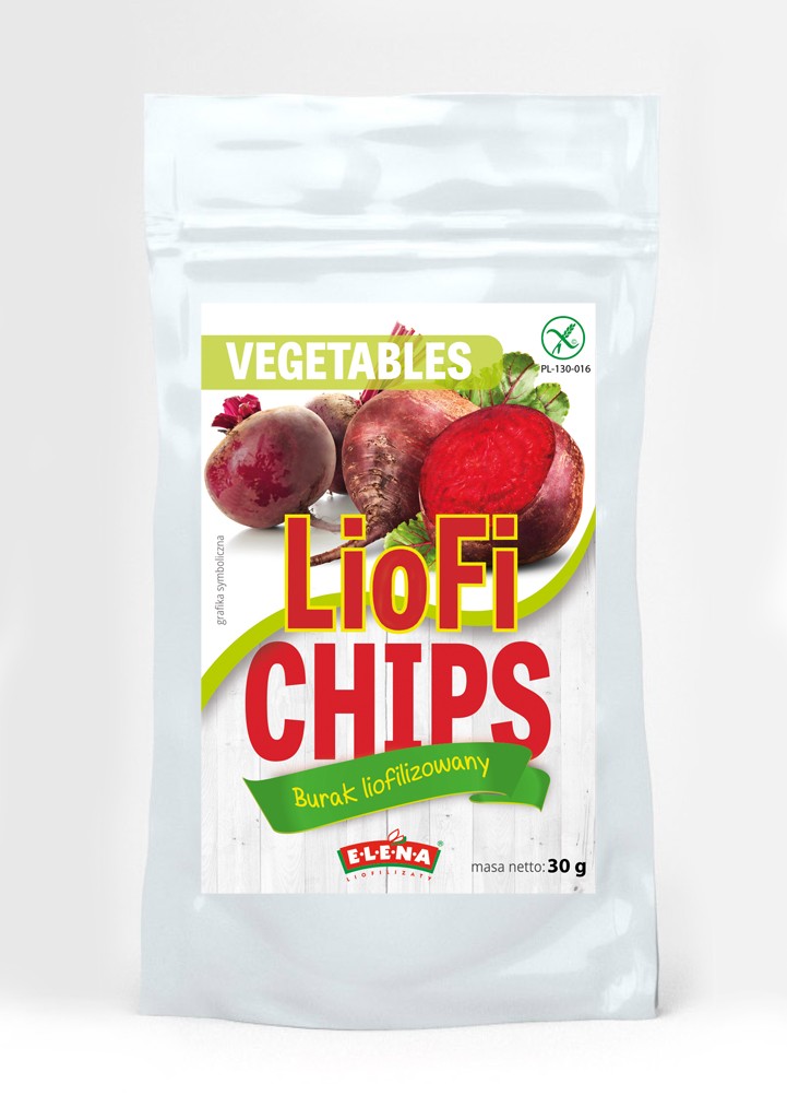 Freeze-dried red beet
