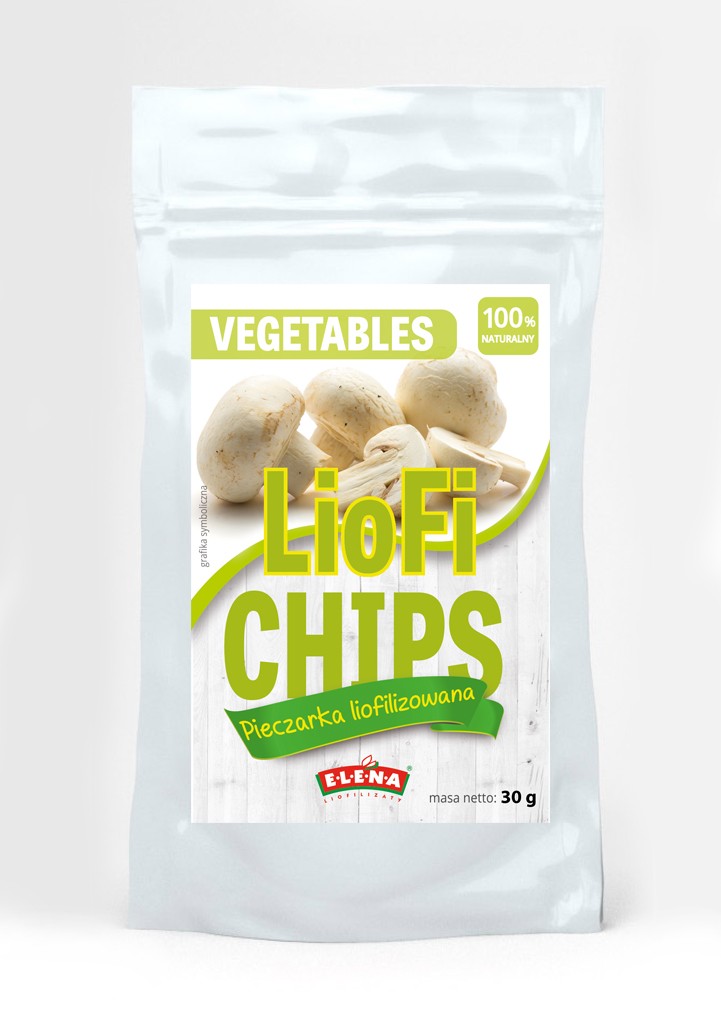 Freeze-dried mushroom