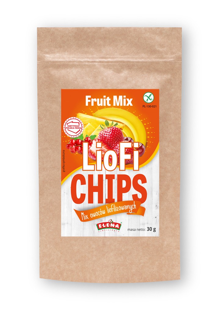 Freeze-dried fruit mix