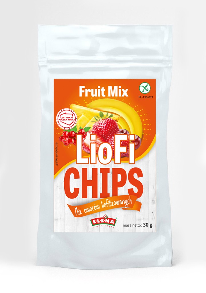Freeze-dried fruit mix