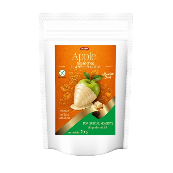 Freeze-dried apple in...