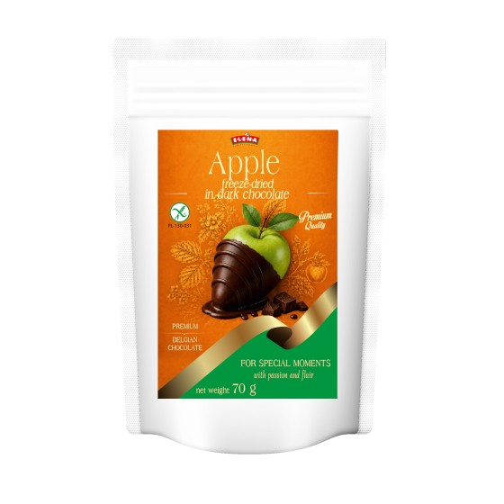 Freeze-dried apple in...