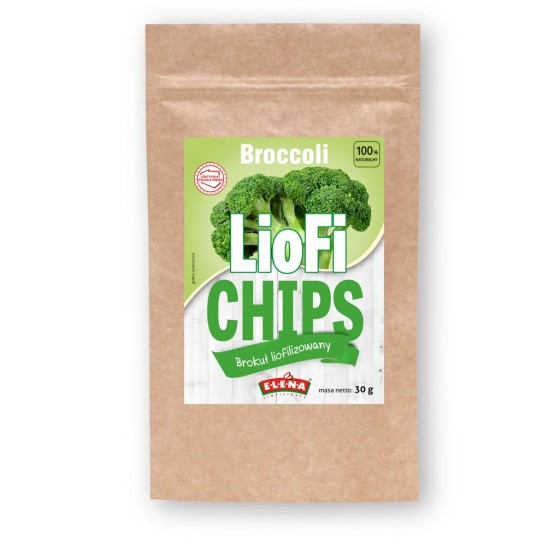 Freeze-dried broccoli
