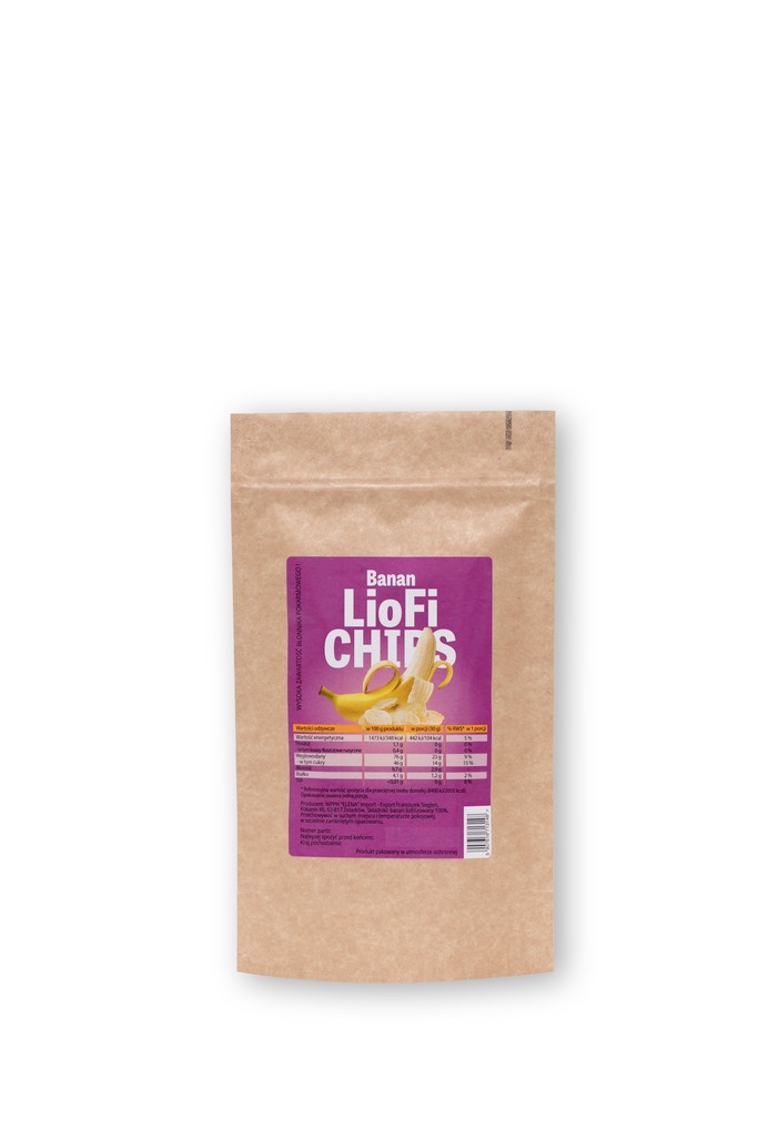 LIOFICHIPS | Liofilizowany banan
