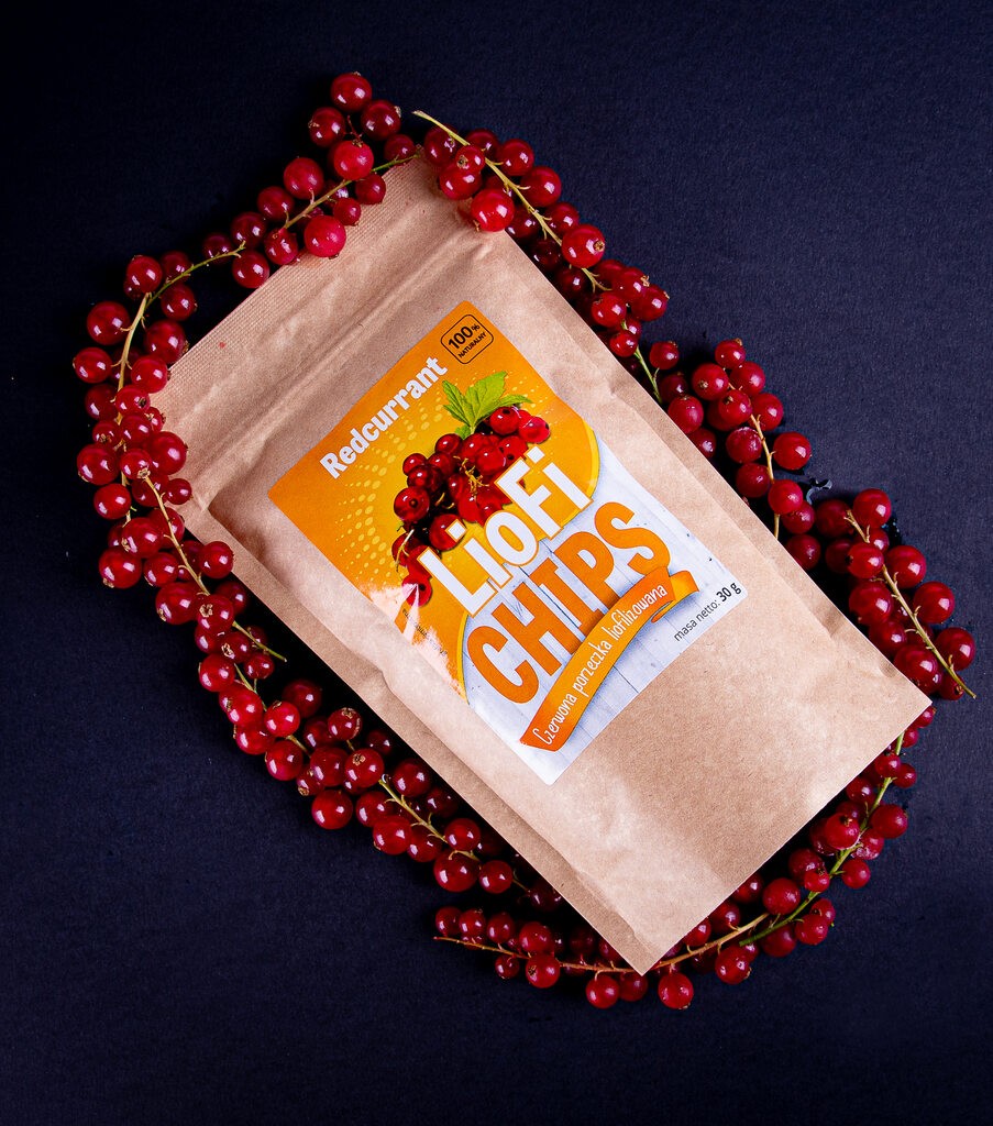 Freeze-dried red currant